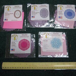 5 Cheery Lynn Doily Metal Dies Cards Scrapbooking